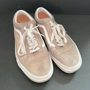 Womens size 10 Rose Gold vans